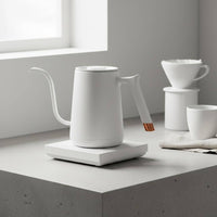 Electric Gooseneck Kettle Keep Warm Function Gooseneck Kettle Smart Coffee Pot Rapid Heating Ergonomic Handle for Baristas, Cafe
