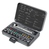 Ratcheting Screwdriver Set Portable Screwdriver Set with Case Lightweight