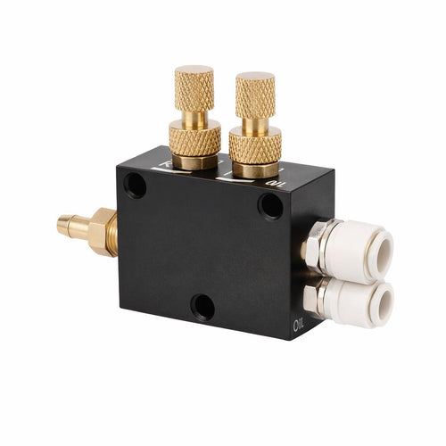 CNC Lathe Milling Aluminum Alloy Mist Coolant Lubrication Spray System for Metalworking, Milling Drill Lubrication Spray Syst