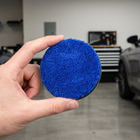 5-Inch Polishing Pad and Microfiber Car Detailing Pads, Soft Polishing Cloth for Waxing, Reusable Automatic Buffing Tool 1-Pack