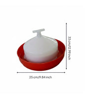 Automatic Chicken Waterer Thickened Material Hanging Poultry Water Feeder