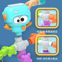 Children's Bath Toy Water Pipe Building Set DIY Shower Toy for Boys and Girls Birthday Gift