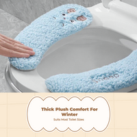 Plush Toilet Seat Cover, Thickened, Home Use