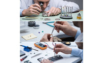 Precision Screwdriver Set Knurled Watch Screwdriver Set Metal Tool for Watchmakers