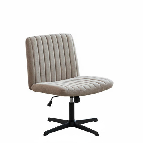 Armless Cross-Legged Chair Height Adjustable Office Furniture 360° rotate Rolling Casters for Students, Remote Workers