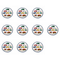 Construction Vehicle Party Tableware Set Plates Cups, Kids Event