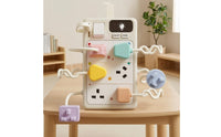 Power Strip Toy Light-up Toy Power Strip Interactive Busy Board for Young Children, Preschoolers, Early Learning