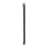 HDRIG 15mm Rod Clamp with Multi-Hole Extension for Monitor, 400mm Long Connecting Strip