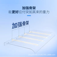 Invisible Transparent Rain Canopy for Windows, Eaves, Balconies, Bracket-Free, Sun and Rain Protection