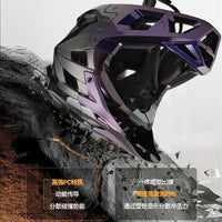 Adult Full Face Mountain Bike Helmet for Racing and Downhill