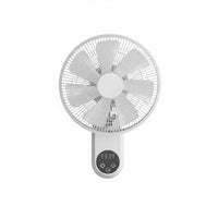 Wireless Control Wall Fan Quiet Performance Wall-Mounted Fan Air Circulator Space Saving Home Appliance Multi-Speed Settings