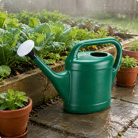 Plastic Watering Can Green Garden Watering Can Molded Handle
