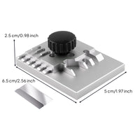 Photo-Etch Bender with Blade Precision Photo Etch Bender Etching Bending Tool Mini Etching Sheet Bending Tool Compact