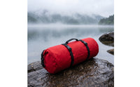 Waterproof Cylindrical Storage Bag Heavy-Duty Storage Bag with Handle Lightweight Cylindrical Carry Case Reinforced for Camping, Outdoor Travel