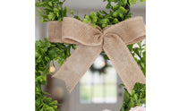 Easter Bunny Wreath Lightweight Holiday Decoration Handmade Look