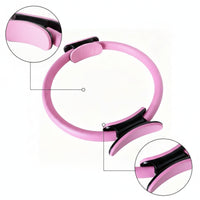 High-Resilience Pilates Exercise Circle Anti-Slip Pilates Circle Flexible Exercise Circle Soft for Home Fitness