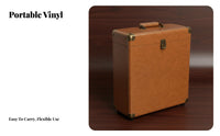 LP Album Carrying Case Large Capacity LP Album Carrying Case Soft Lining