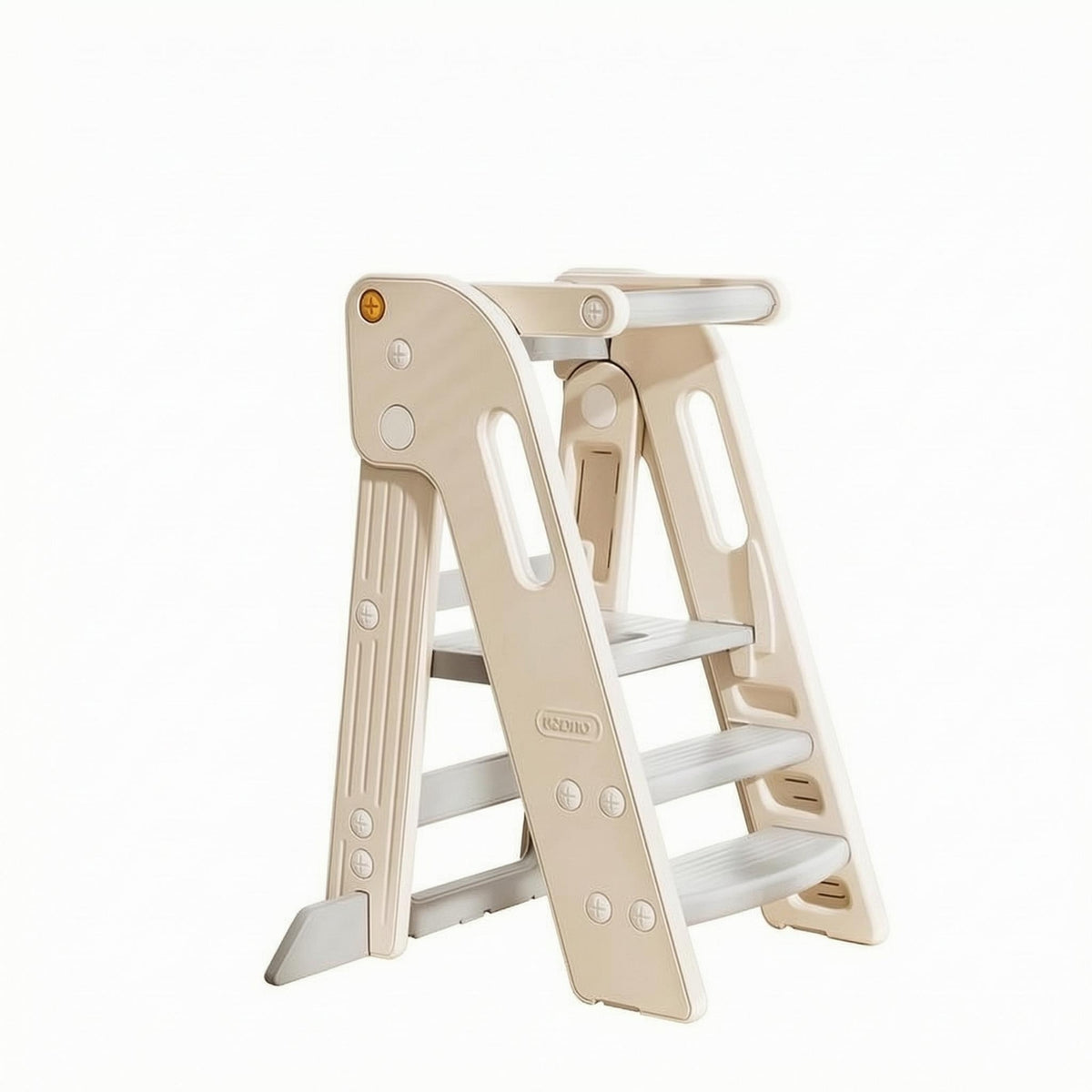 Foldable Learning Stool Stability Pads Children's Learning Stool Easy Assembly Kids Furniture for Washroom