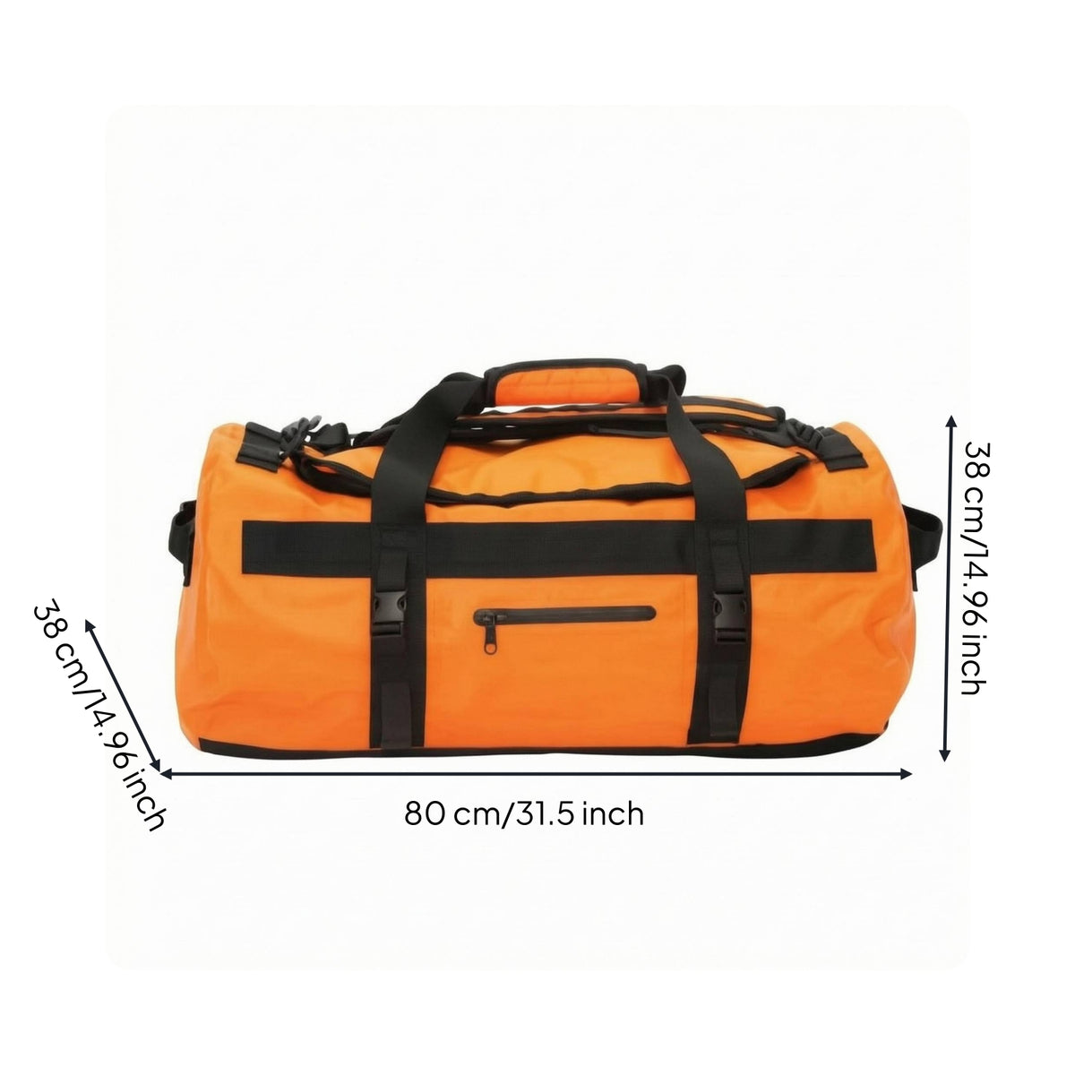 Large Capacity Duffel Bag Lightweight Waterproof Duffel Bag Abrasion Resistant for Aquatic Incident Response, Climbing