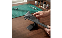 1:200 Scale B-2A Bomber Aircraft Model Highly Detailed Stealth Bomber Aircraft Model Detachable Landing Gear Collectible Display Stand Included for Office