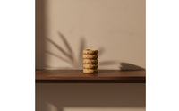 Marble Vase Weighted Cylindrical Vase Minimalist for Entryway