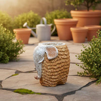 Elephant Planter Oxide Elephant Flower Pot Outdoor for Villa, Balcony
