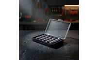 5 Pieces Screw Extractor Kit with Storage Case Compact Tools Easy for Plumbers