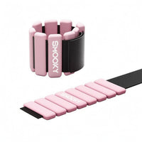 Segmented Silicone Wrist Weight Cushioned Adjustable Wrist Weight Portable Weighted Wristband Skin-Friendly