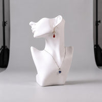 3 Pieces Necklace Bust Stand Easy to Clean Home Decor for Photo
