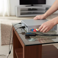 YPbPr to Digital Video Interface Converter USB Powered Component to Digital Video Interface Converter Plug and Play for Retro Enthusiasts
