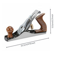 Small Hand Plane Portable Manual Wood Planer Adjustable Blade Carpentry Planer for Carpenters