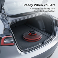 Car Door Seal Strip, Universal Rubber Seal Strip, EPDM Rubber Seal Strip, Automotive Door Seal Strip - New Upgraded B-Type (L-Type) Elevated