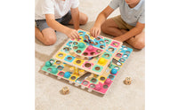Wooden Flying Chess Game Layered 3D Chess Board Set Sturdy Toy Unique for Classroom