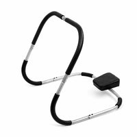 Cushioned Pad Sit-up Exercise Equipment Curved Frame Abdominal Exercise Exercise Equipment Metal Tubing Sit-up Assistant PU Cushion