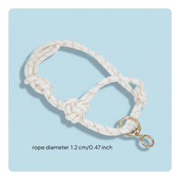 Cattle Halter Long-Lasting Canvas Adjustable Cow Collar Reinforced Metal