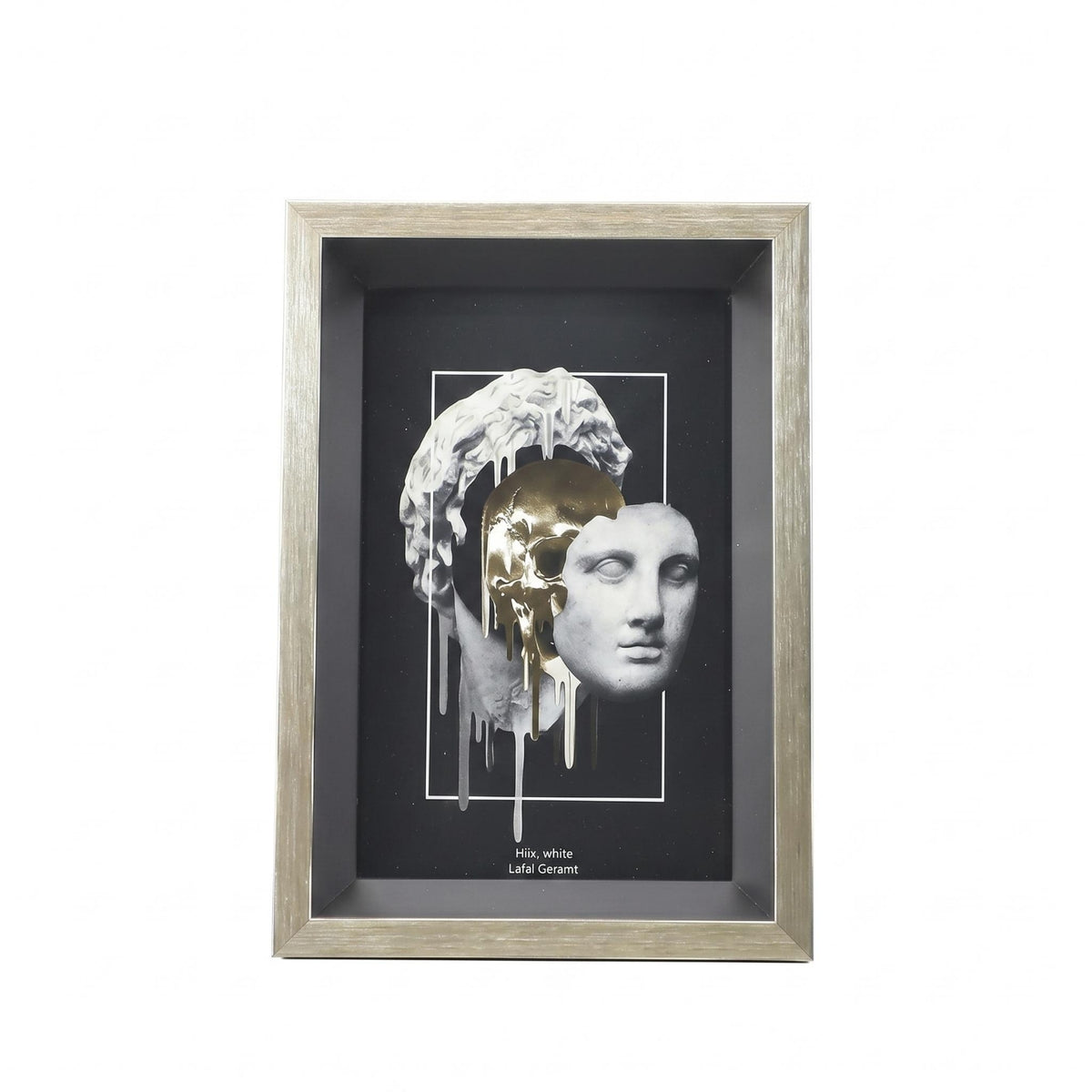 Photo frame Display Enclosure Layered Deep Picture Frame Clear Window Tabletop ornament for Desktop