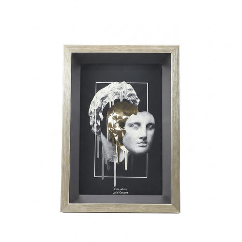 Photo frame Display Enclosure Layered Deep Picture Frame Clear Window Tabletop ornament for Desktop