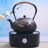典工堂铁壶仿日本南部铸铁壶双铁喜上眉梢生铁壶 烧水壶 茶具茶壶