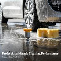 Long-Lasting 1/4 Inch Quick Connect Nozzle Heavy Duty High Pressure Car Wash Nozzle Easy Installation for Siding Washing