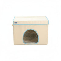 Ice Pet House Enclosed Cooling Feline House Insulated for Indoor, Small Dogs