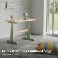 Ergonomic Student Desk and Chair Height Adjustable children's Furniture for Home
