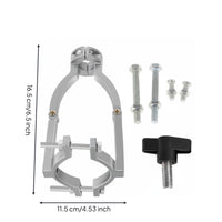 Drill Press Mortising Attachment Easy Installation Mortising Attachment Bracket Heavy Duty Steel Construction Power Tool Accessory for DIY Enthusiasts