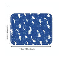 Pet Cooling Mat Gel Cooling Pad for Pets Long-Lasting for Kennels, Crates
