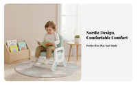 Adjustable Height child's Chair Sturdy & Stable Adjustable Toddler Chair
