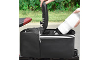 Bike Rear Seat Bag Water Resistant Cycle Trunk Bag Large Capacity Biking Accessory for Cyclists, Commuters, Night Riding