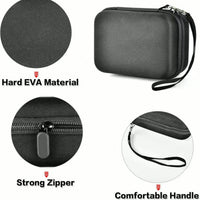 Hard Shell Storage Bag for Game Cards with Integrated Design