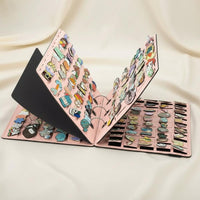 Felt Badge Storage Book Loose-Sheet Design Pin Collection Binder for Travel