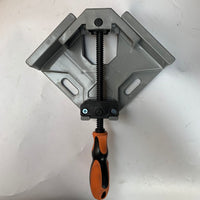直销单手柄90度PP加碳钢直角木工夹角度拼角夹玻璃钳工具平口钳