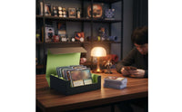 Large Capacity TCG Card Case Closure Large Capacity Card Storage Box Soft Velvet Lining Collection Organizer
