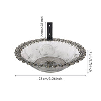 Railing Bird Bath Easy to Hang Hanging Bird Bath Outdoor Decoration for Balcony